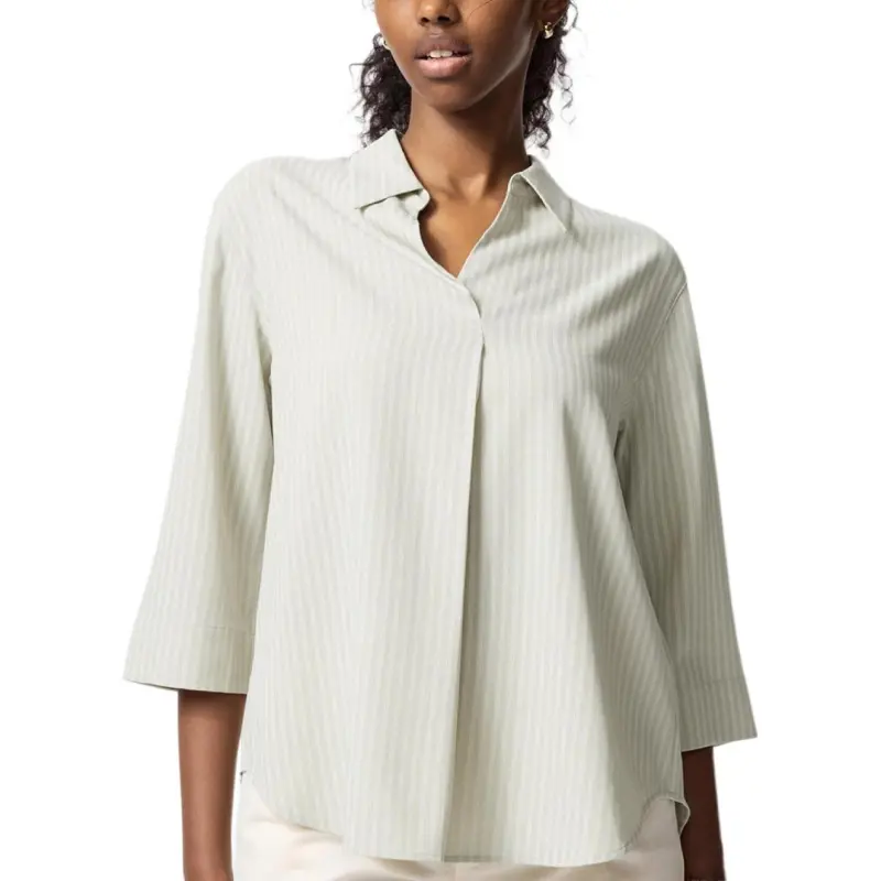UNIQLO Shirt Women's Light Green-2