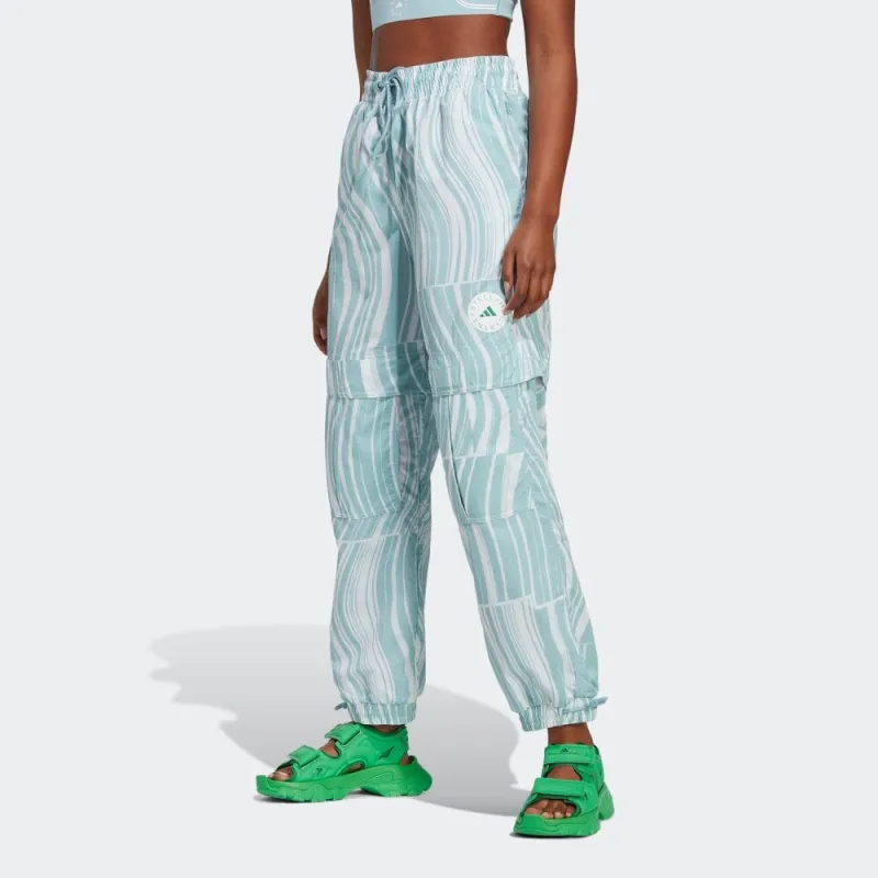 Adidas Knitted Sweatpants Women's Blue-3