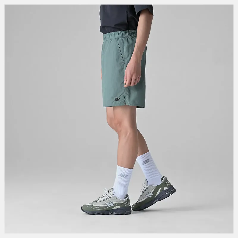 New Balance MET 24 Casual Shorts Men's Deep Juniper-4