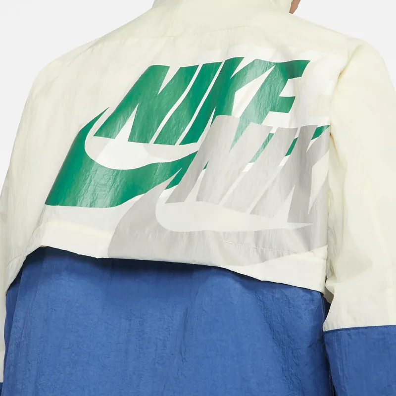Nike Sportswear Lightweight Retro Colorblock Logo Print Woven Jacket-5