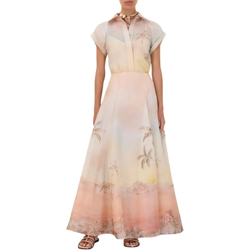 Zimmermann Illuminate Maxi Skirt-1