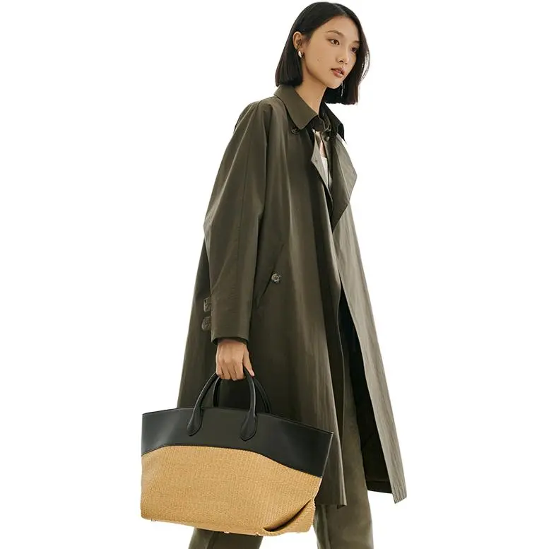 Yi Mengyuan Trench Coat Women's-3