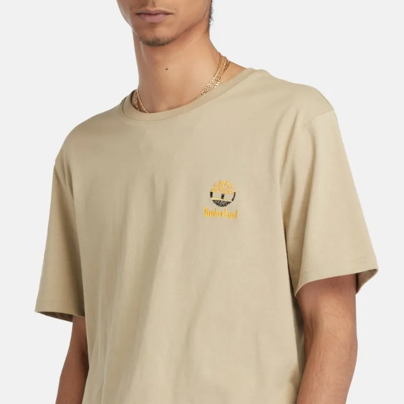 Timberland T Shirts Men Liquorice Yellow-4