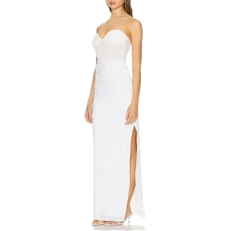 MILK BAOBAB Sleeveless Dress Women's White-1