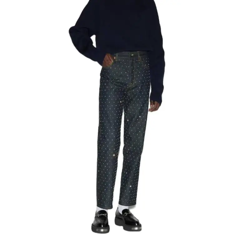 GUCCI Jeans Men Blue-3