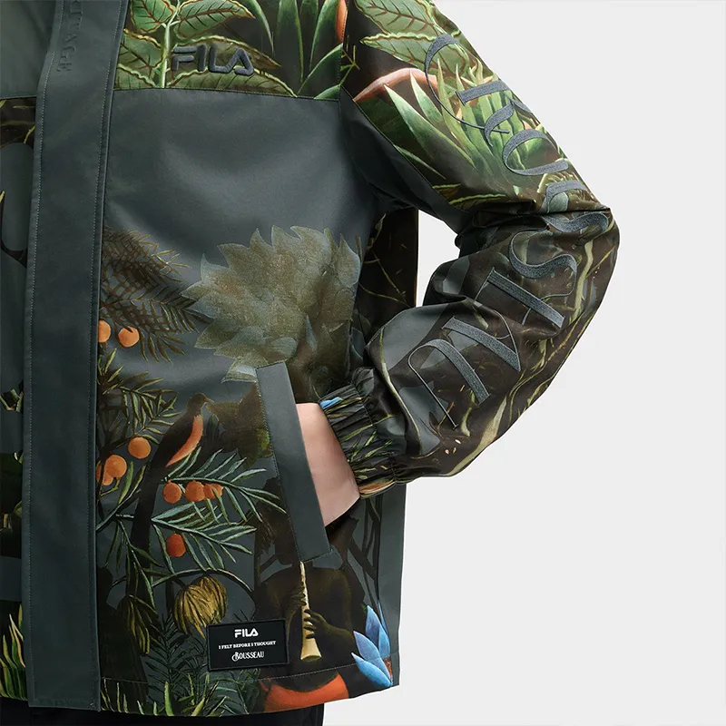 FILA x LUSUO Jackets Coats Men Green-4