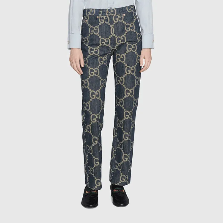 GUCCI Jumbo Gg Denim Trousers-2