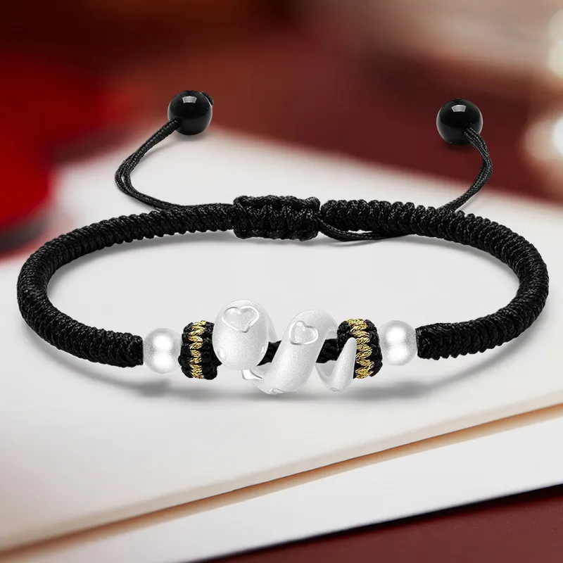 YASHENGZHUBAO Pure Silver Bracelets Unisex-8