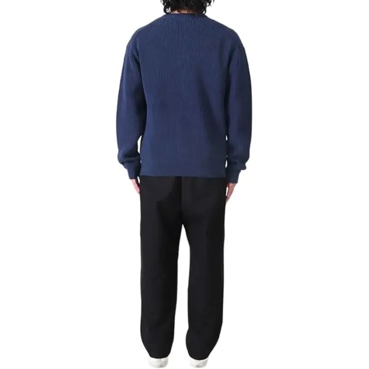 Maison Kitsune Fox Head Embroidered Knitted Cardigan-3