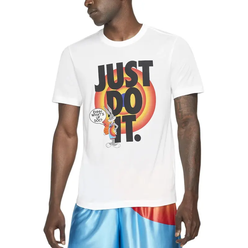Nike T Shirts Men White-4