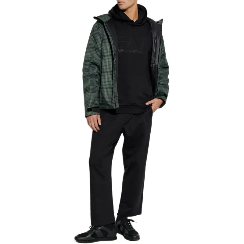Ea7 EMPORIO ARMANI Checked Padded Jacket-1
