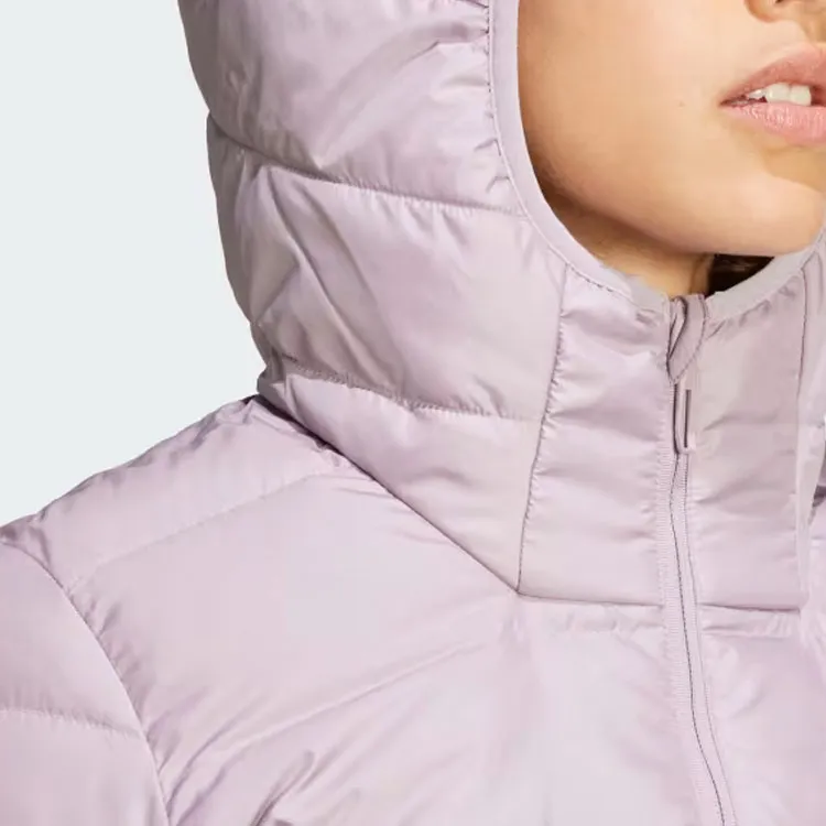 Adidas Terrex Multi Light Down Hooded Jacket Down Jacket Women's Purple-2