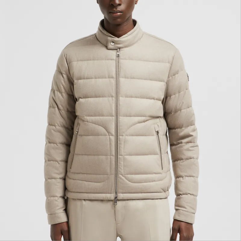 Moncler FW24 Down Jacket Men's Brown-1