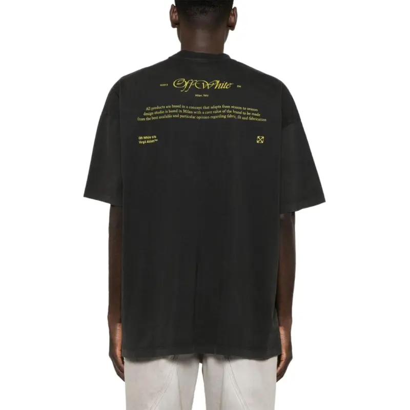 OFF WHITE Graphic print T shirt-3