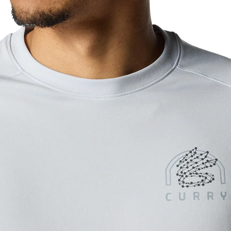 Under Armour Tech Curry T Shirt Men's Halo Gray-3