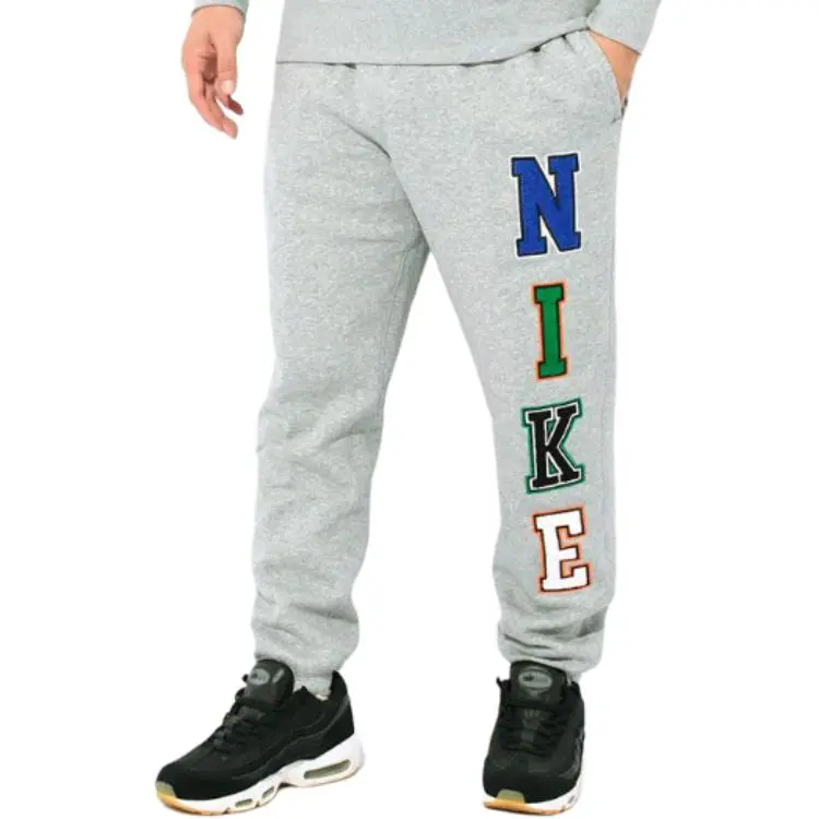 Nike Knitted Sweatpants Men's Gray-3