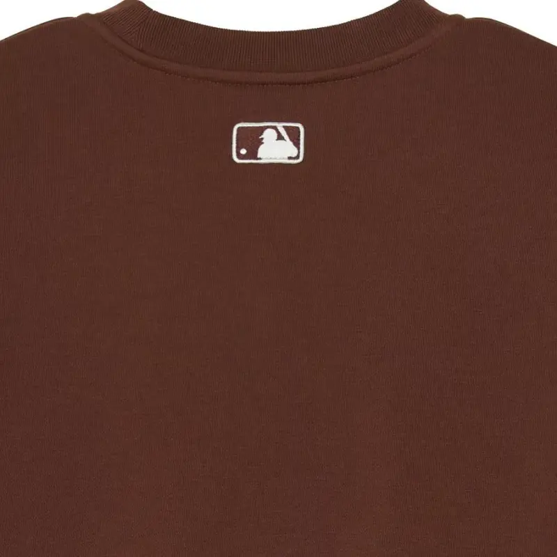 MLB Basic Collection New York Yankees Sweatshirt Women's Dark Brown-2