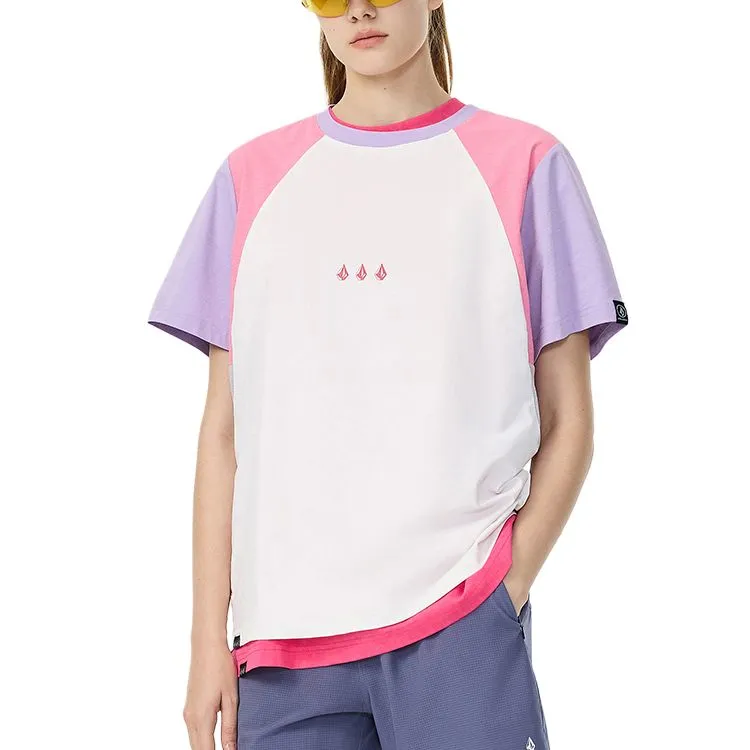VOLCOM T Shirts Women's Purple-2