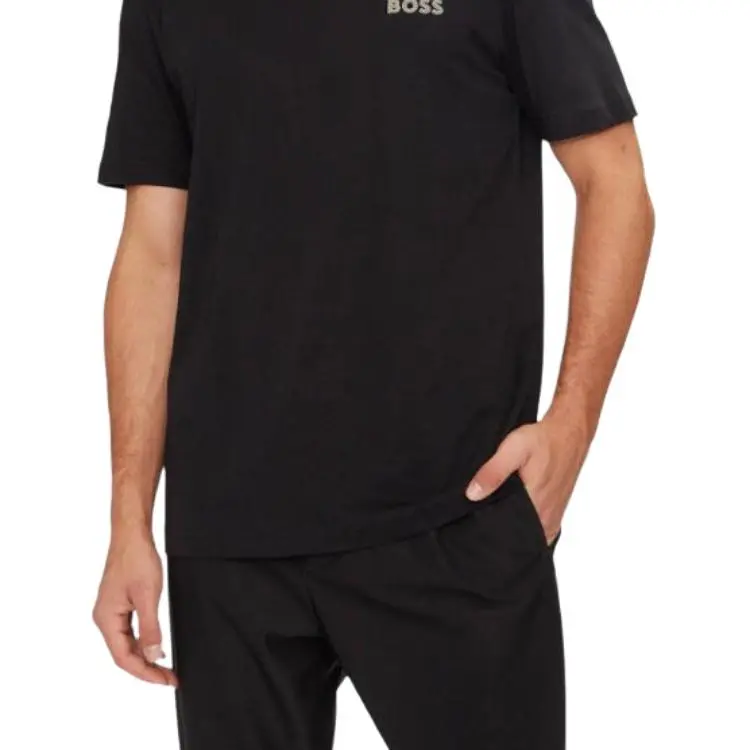 HUGO BOSS 3D Mesh Logo Regular Fit T Shirt-4