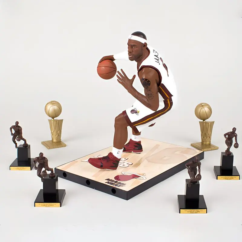 McFARLANE LeBron James Maikfan NBA Collection Special Version Scale Figures 15.2cm-1