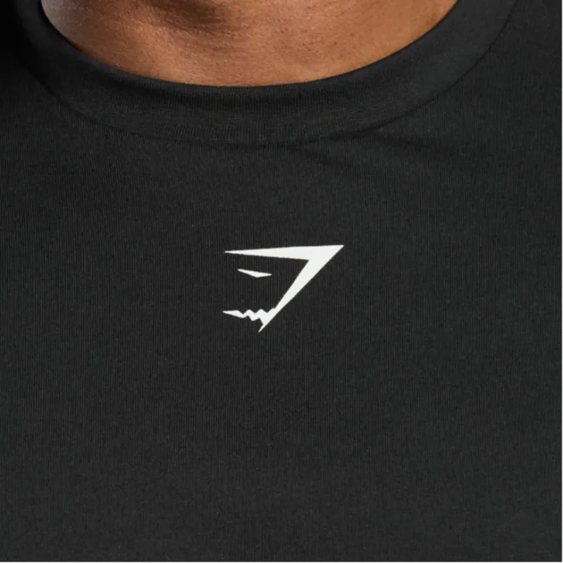 GYMSHARK T-Shirts Men Black-4