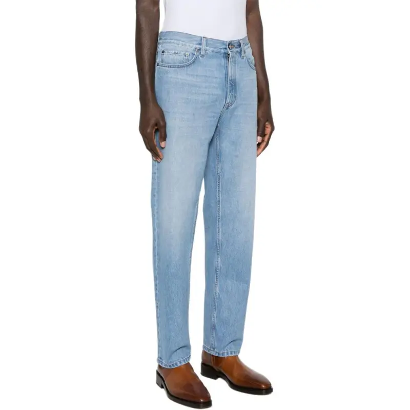 Ermenegildo Zegna Logo Patch City Jeans-3