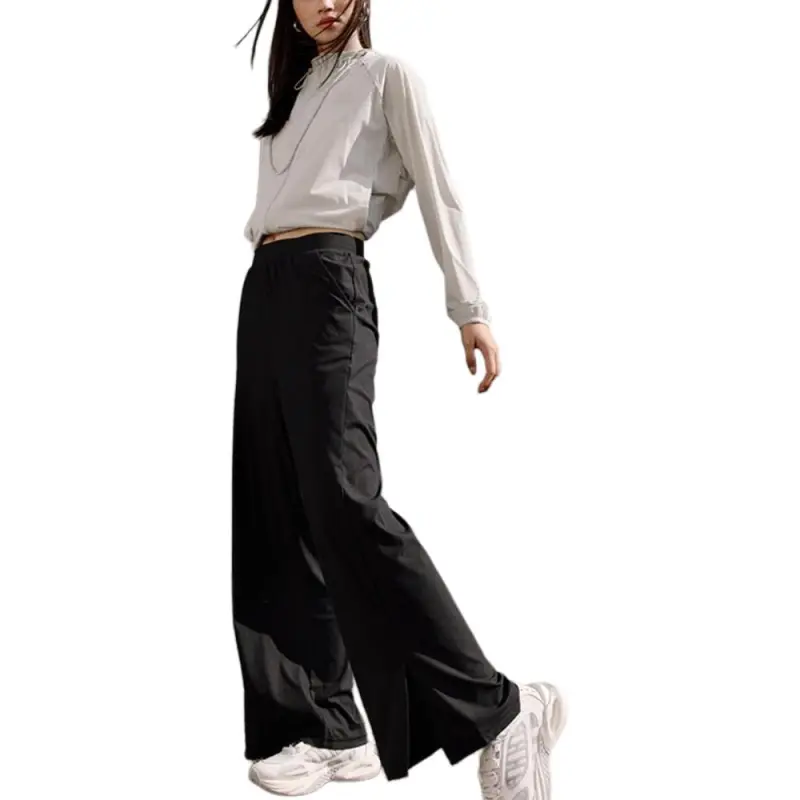 Adidas SS25 Casual Pants Women's Black-4