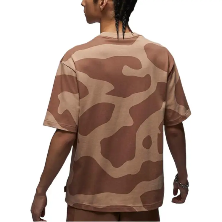 Jordan T Shirt Men's Mahuang/Ancient Brown-2