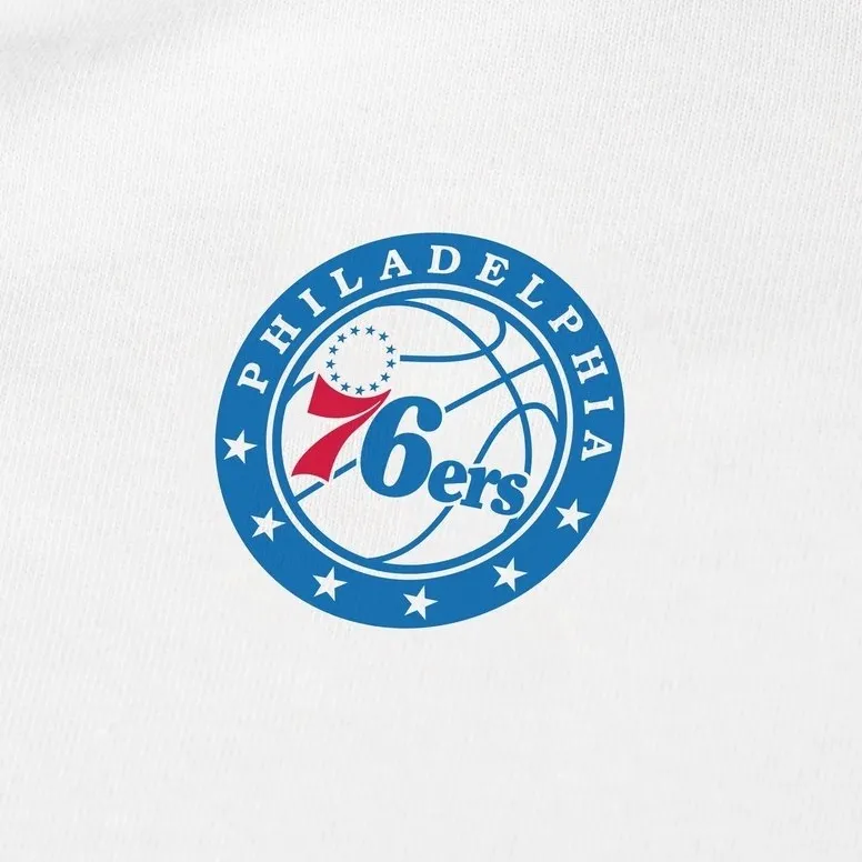 NBA Philadelphia 76ers T Shirt Men's White-2