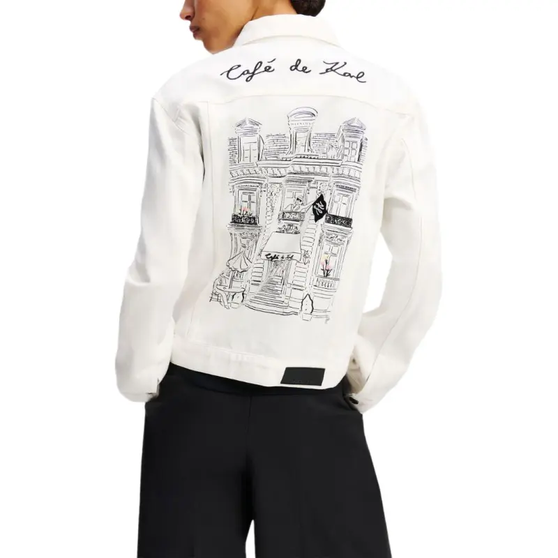 KARL LAGERFELD / Karl Lagerfeld Jeans X Jorge Parra Denim Jacket-4
