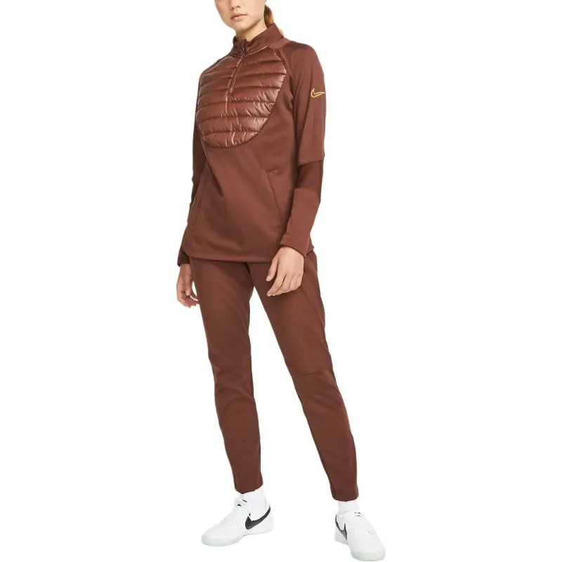 Nike Therma-FIT Academy Sweatshirt Women's Eclipse Bronze/Eclipse Bronze/Full Orange-2