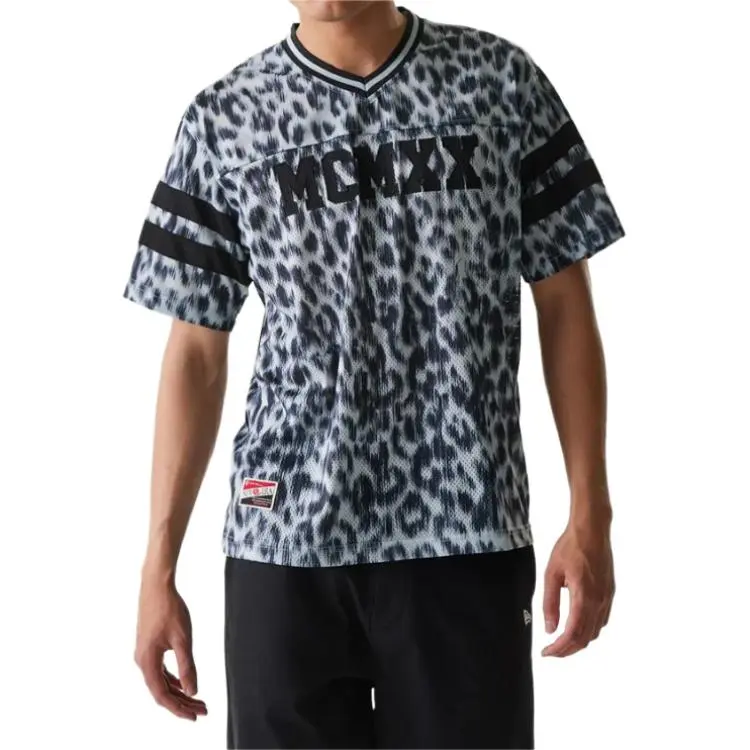 New Era T Shirts Men Gray-3