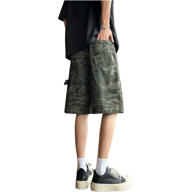 Concubine Zhu Denim Shorts Men's-2