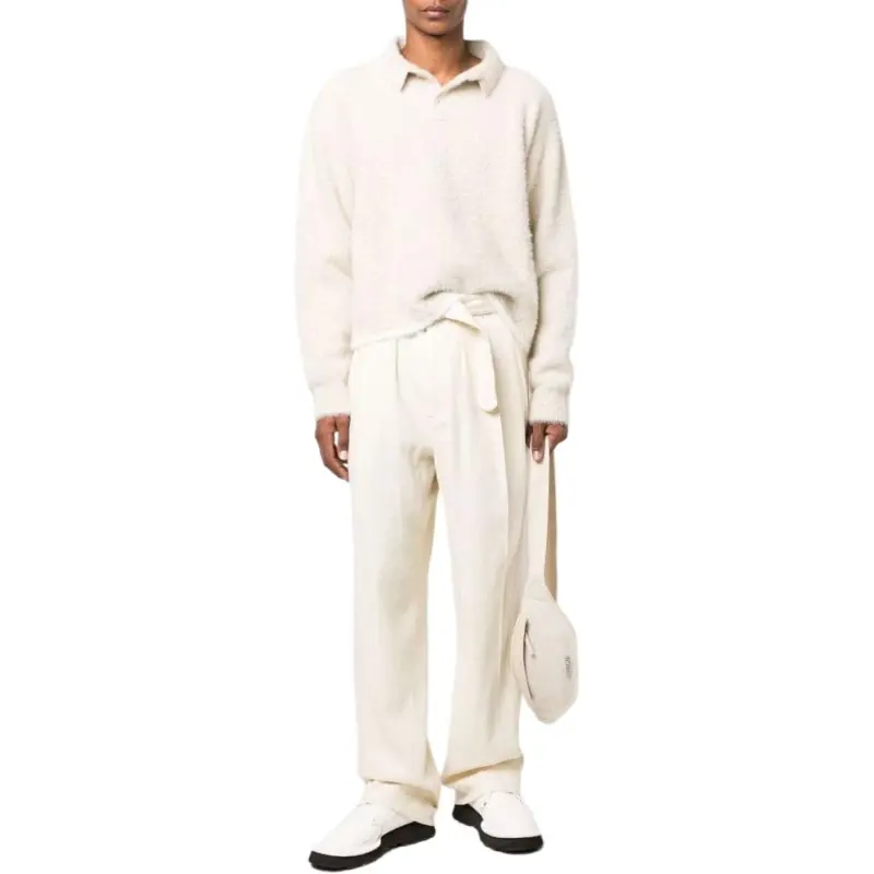 Jacquemus Long Sleeve Neve Polo-4