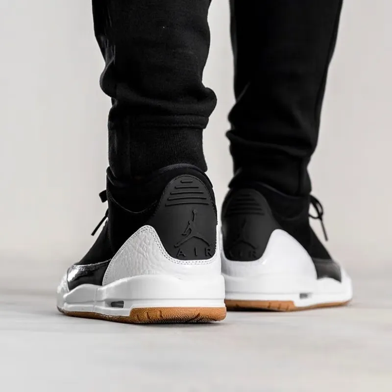 Jordan 3 Retro Black White Gum GS-2