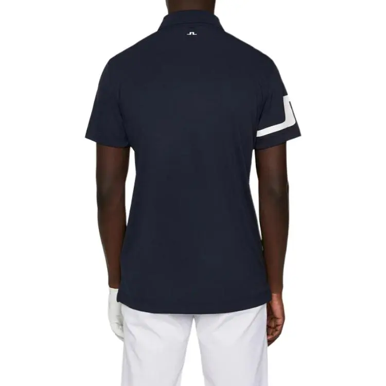 J.Lindeberg Polo Shirt Men's Marine Blue-4