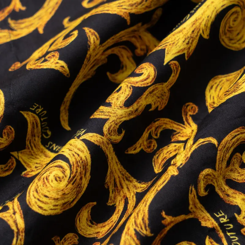 VERSACE JEANS COUTURE Baroque Printed Buttoned Shirt-8