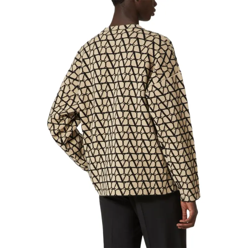 Valentino Toile Iconographe Crewneck Jumper-4