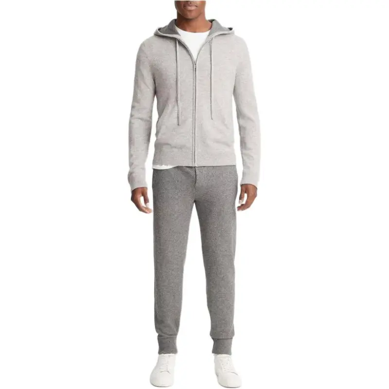 VINCE Sweatshirts Men Gray-2