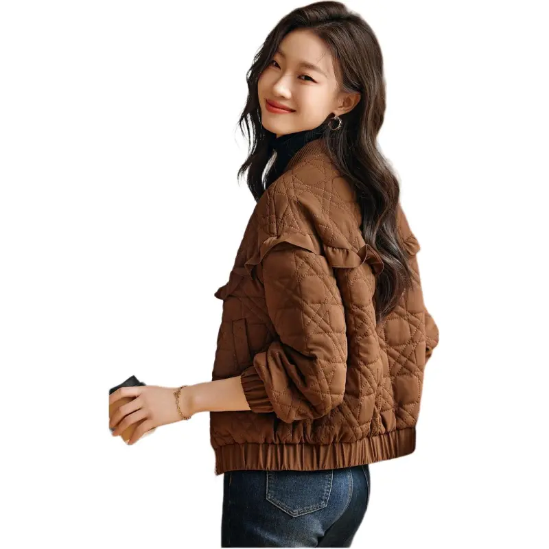 Mo Han Yi Mei Puffer Jacket Women's Coffee-1