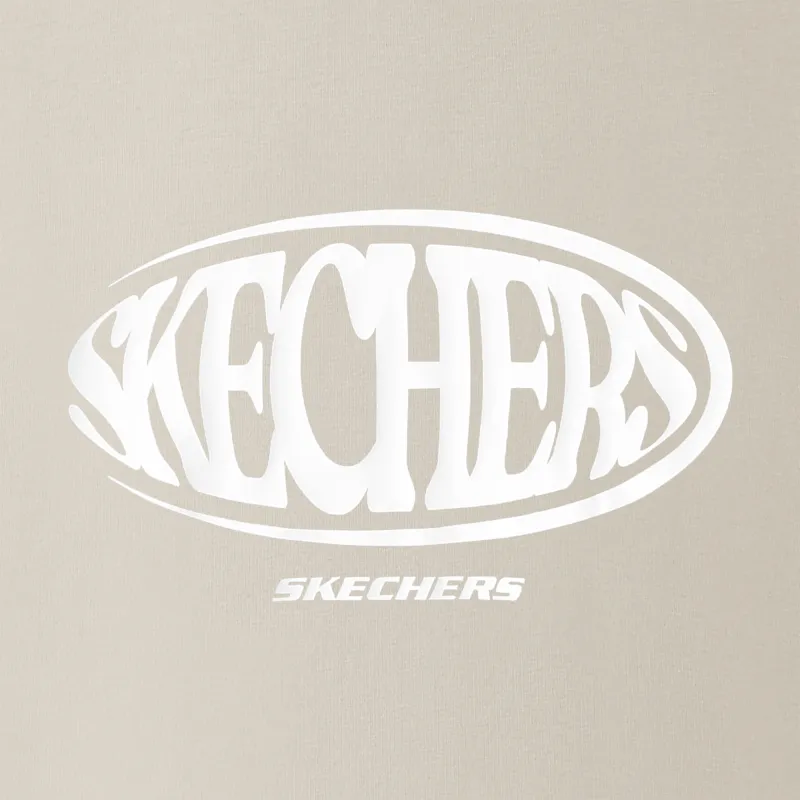 Skechers Sports Life Collection T Shirt Unisex Light Brown-2