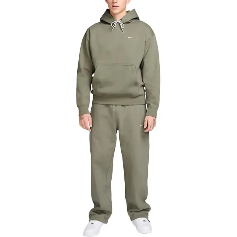 Nike Solo Swoosh Fleece Pullover Hoodie-2