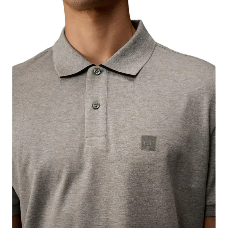C.P.Company Logo appliqué Polo Shirt-4
