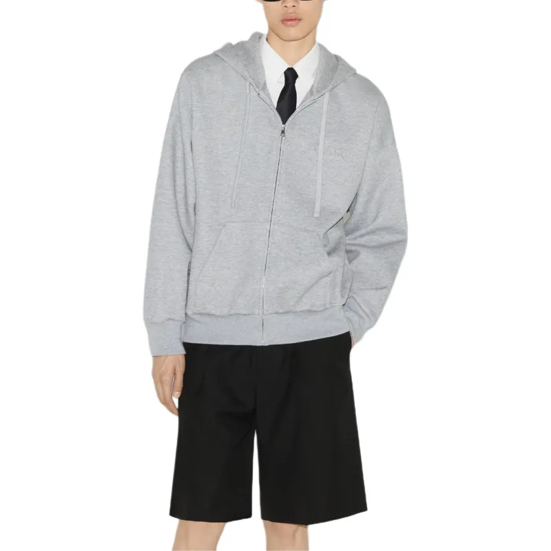 GUCCI Logo embossed Hoodie-2