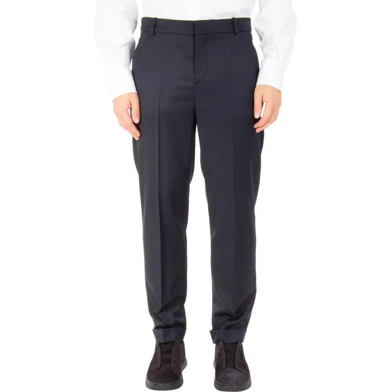BALMAIN Mid Waisted Cropped Trousers-2
