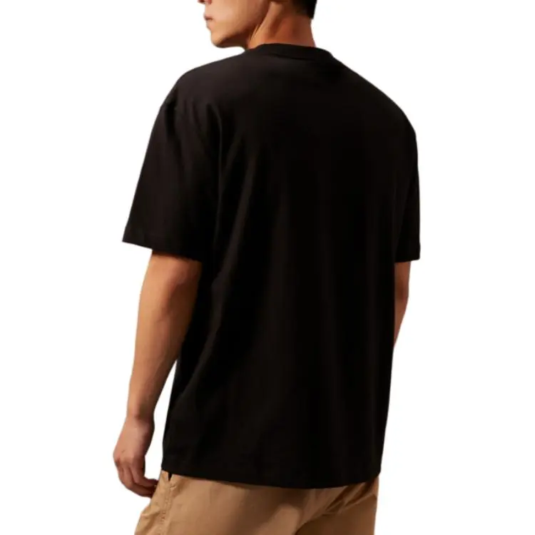 CALVIN KLEIN Rainbow Series T Shirt Men's Space Black-5