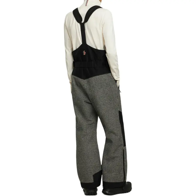 Moncler Ski Pants Men Black-4