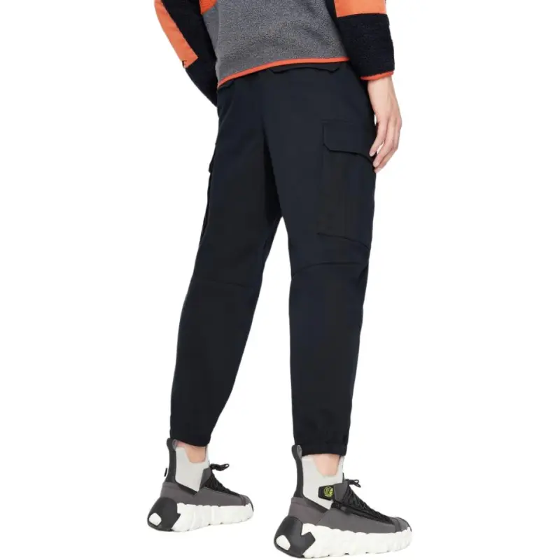 ARMANI EXCHANGEAE FW22 Knitted Sweatpants Men's Navy Blue-4