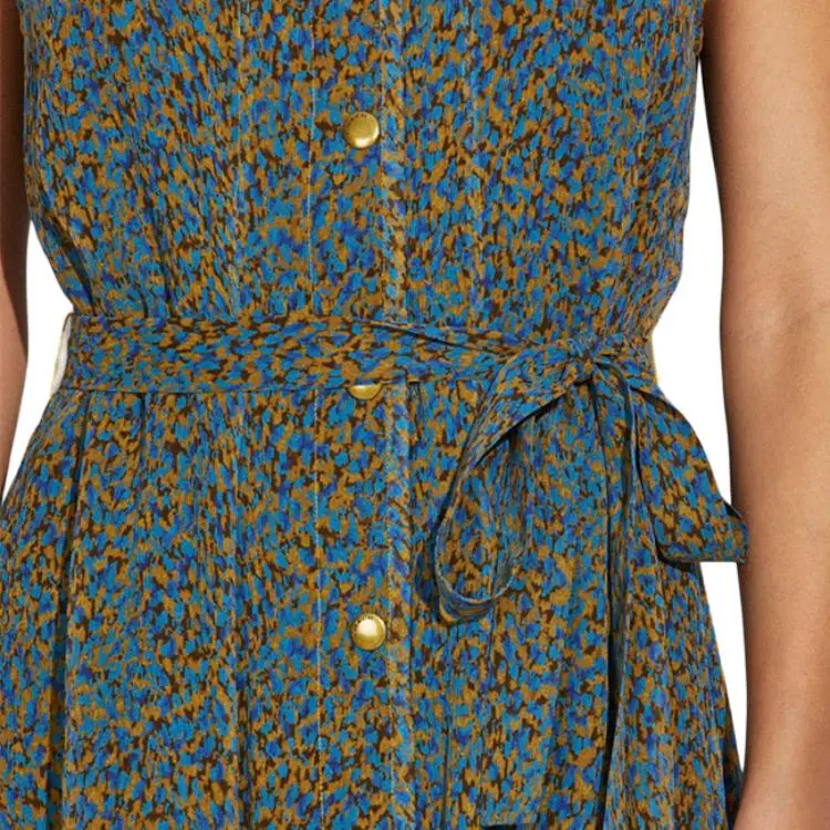 COACH Sleeveless Dresses Women's Blue-2