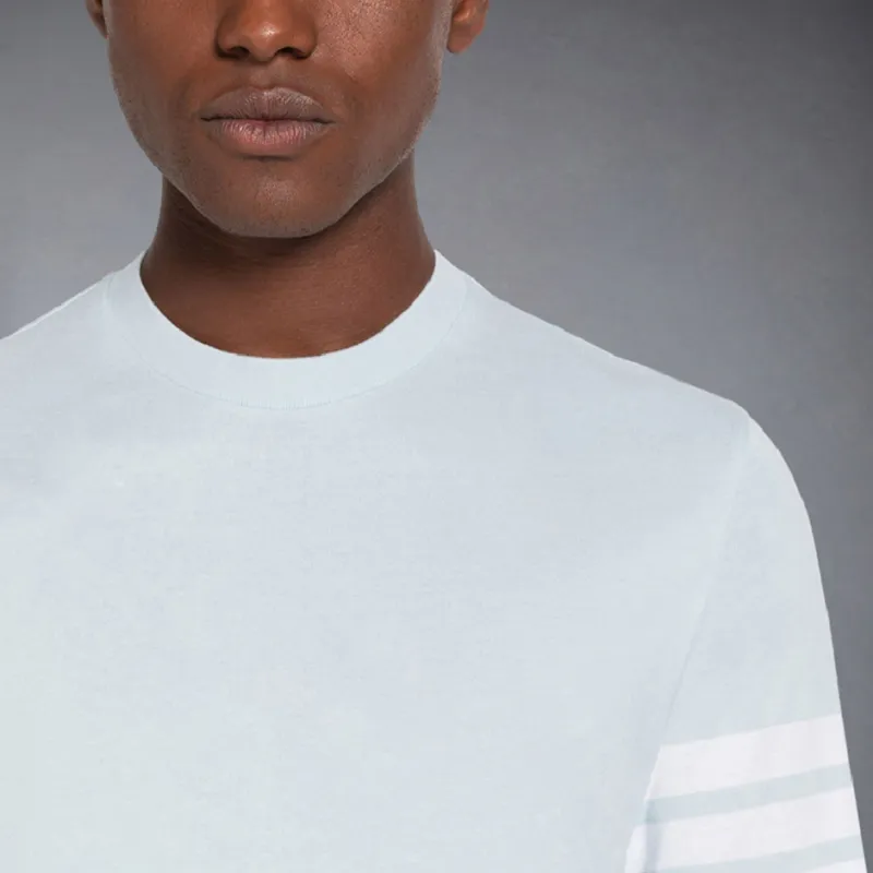 THOM BROWNE· T Shirt Men's Light Blue-3